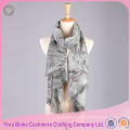 Newest selling excellent quality pure cashmere wool shawl from China